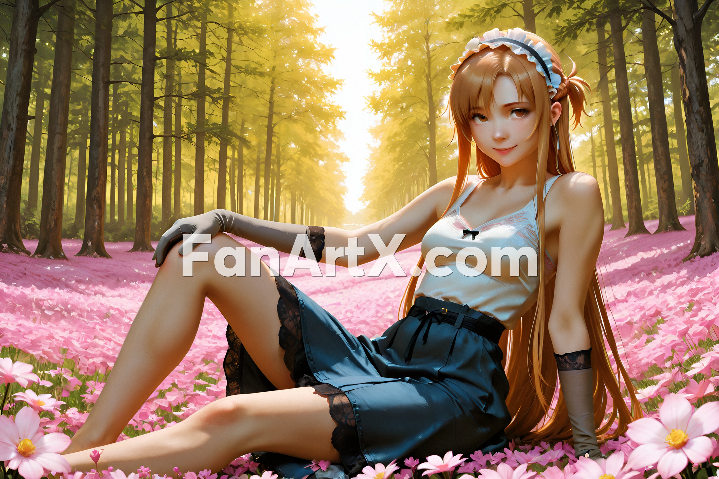 Sao Asuna Yuuki Fanart - Sword Art Online character 1391444